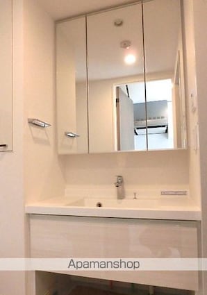 パークアクシス市谷加賀町[1DK/32.68m2]の洗面所