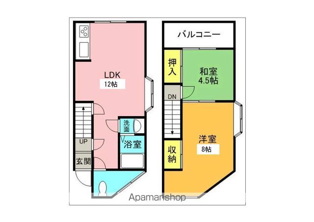 グリーンハイツの間取り写真
