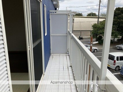 サニーハイツ園生[1K/30.5m2]のバルコニー