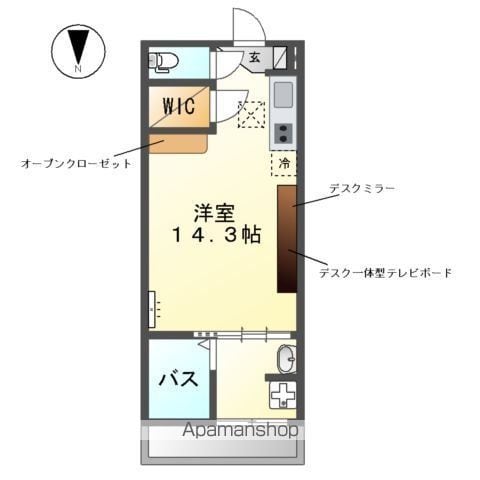 カーサ ベルデの間取り写真