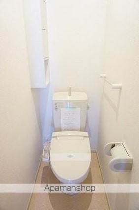 ポムドテールＴ[2DK/46.18m2]のトイレ