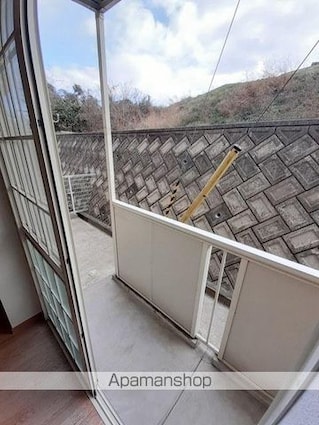 エルピーダＭ　Ｃ棟[2LDK/56.8m2]のバルコニー