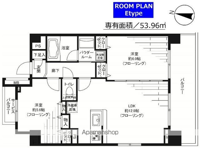 ステージファースト新宿西落合の間取り写真