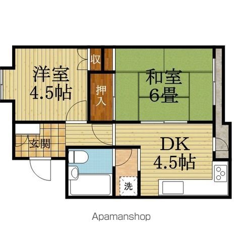 ライオンズマンション豊中第二の間取り写真