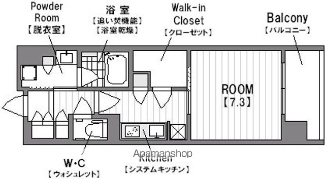 パークアクシスうつぼ公園の間取り写真