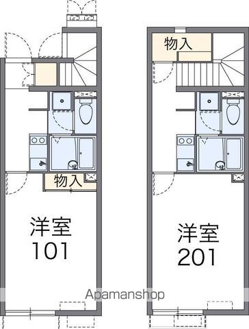 レオネクストTomaIIの間取り写真