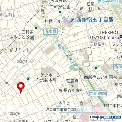 グランメゾン渋谷本町[1LDK/30.01m2]の周辺