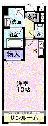 メルベーユの間取り