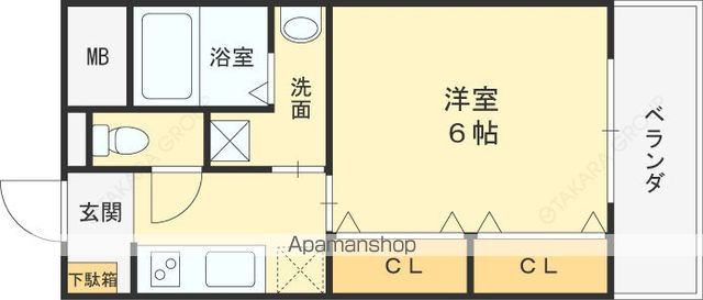 CHERRY HILLSの間取り写真