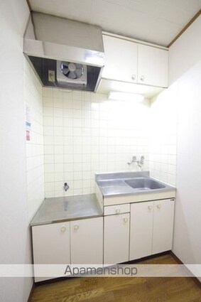 ミドルリバー[1R/18.32m2]のキッチン