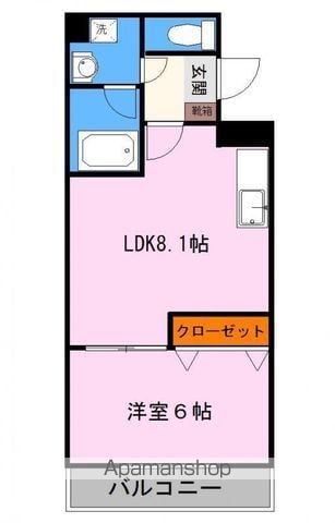 PLACE水前寺の間取り写真