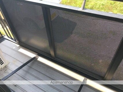 カサブランシェ[1R/23.4m2]のバルコニー