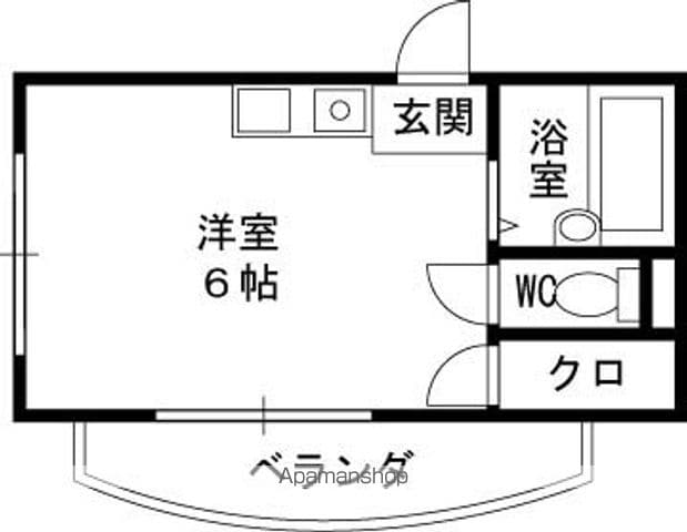 有馬パレス千林の間取り写真