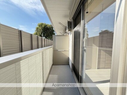 ポール・ヴェール[1LDK/37.01m2]のバルコニー