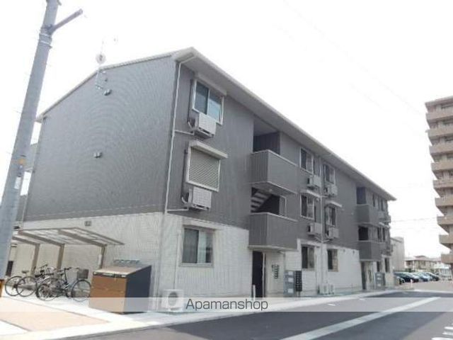 サニーフラット西市 A棟の外観写真