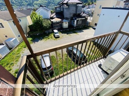 フローラ青柳（フローラアオヤギ）[2DK/45.37m2]のバルコニー