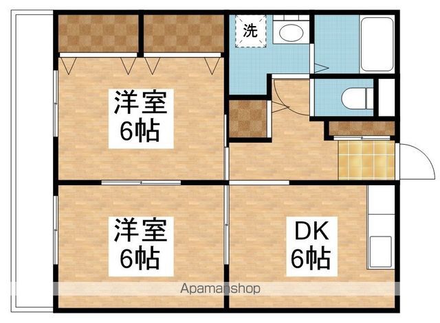 エトワール城山の間取り写真