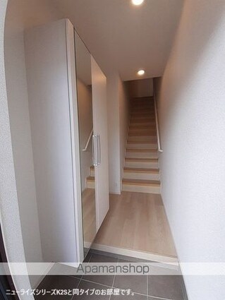 「仮称」古川鶴ケ埣アパートⅡ[2LDK/59.55m2]の玄関