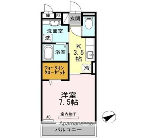 ル メルシェの間取り写真