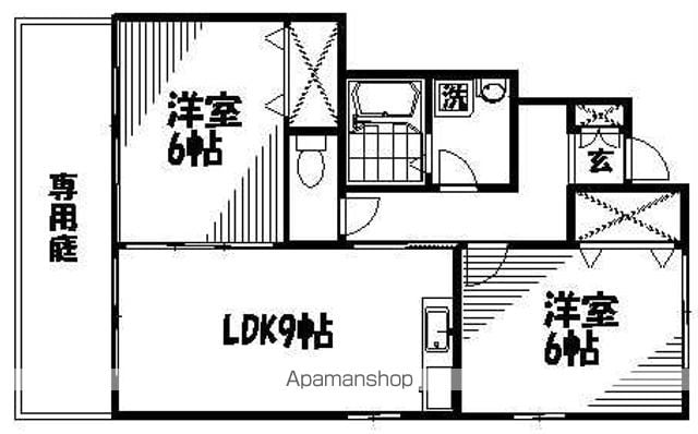 メルベーユの間取り写真