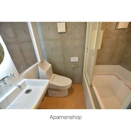 東京都中野区若宮１丁目[1R/17.64m2]のトイレ