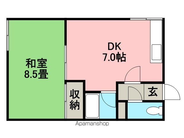 オリンピアIの間取り写真