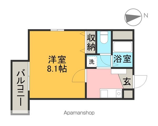 コンフォール港楽の間取り写真