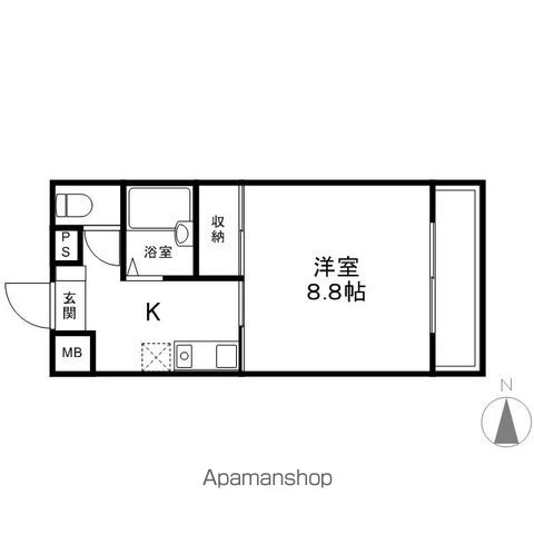 サンプローチの間取り写真