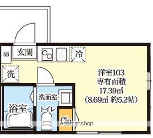 ルミナス生田の間取り写真