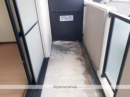 サニーコート月島[1K/23.94m2]のバルコニー