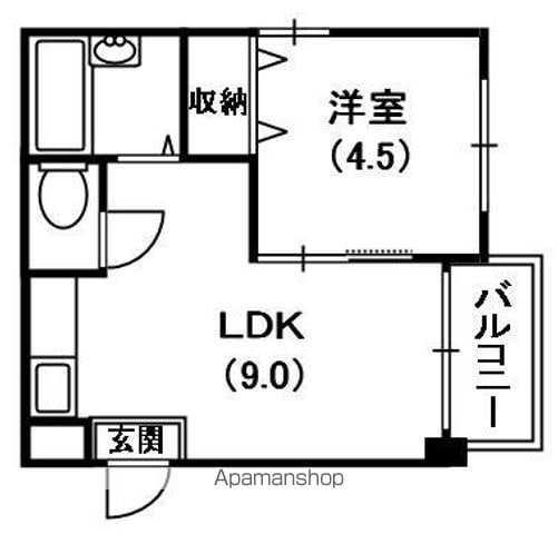 チェリー広野の間取り写真