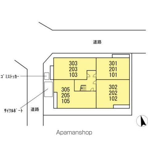 ＧＲＡＮＤ　Ｋ 303 ｜ 東京都足立区綾瀬２丁目3-9（賃貸アパート1LDK・3階・39.96㎡） その17