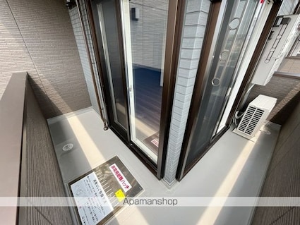 Ｐａｌａｉｓ　Ｐｏｉｒｅ（パレ・ポワール）　Ｂ棟[2LDK/58.37m2]のバルコニー