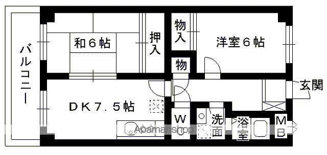 【ＡＳビルの間取り】