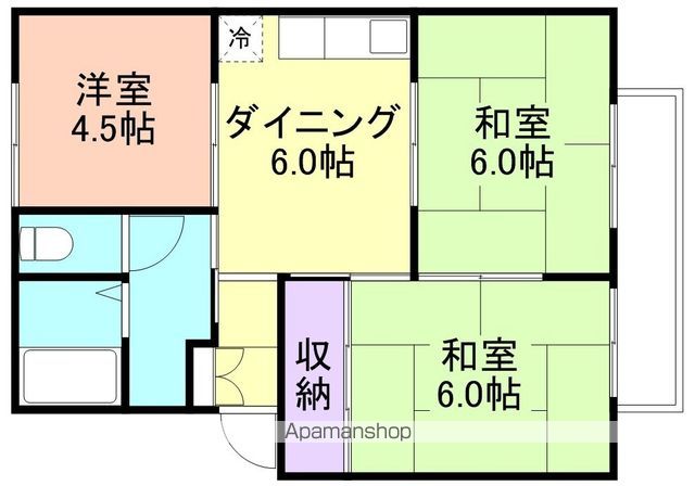 セジュール矢田の間取り写真