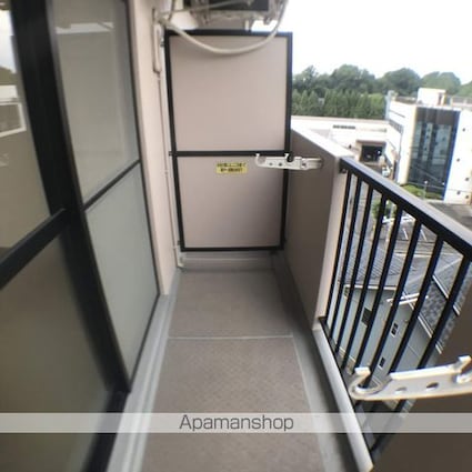 クレスト草津[1K/24.64m2]のバルコニー