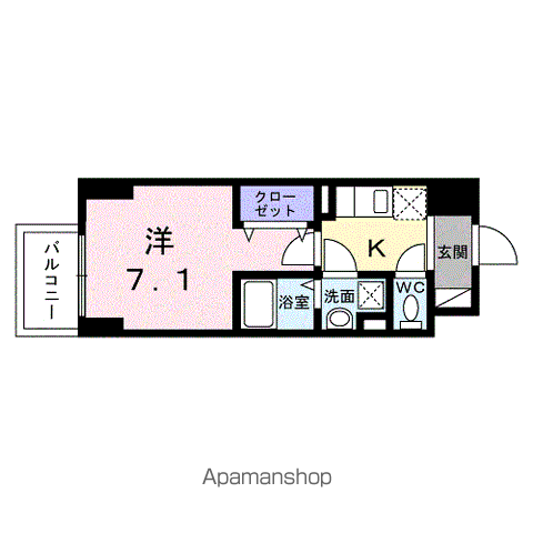 スアヴィス平塚八重咲の間取り写真