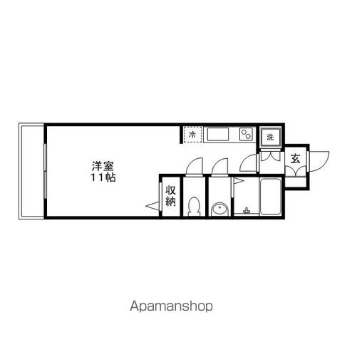 AXIS大塚西の間取り写真