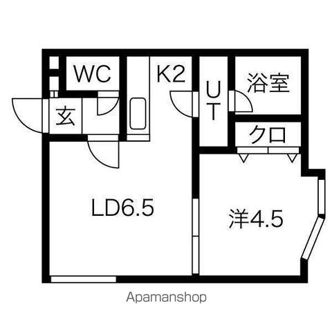 LEE TOWN Jの間取り写真