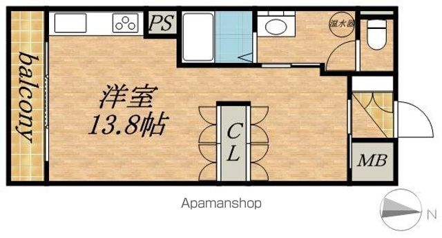 UURコート札幌南三条プレミアタワーの間取り写真