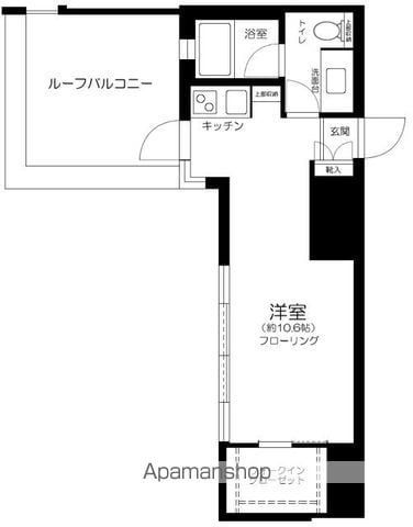 YOTSUYA DUPLEX DーRの間取り写真