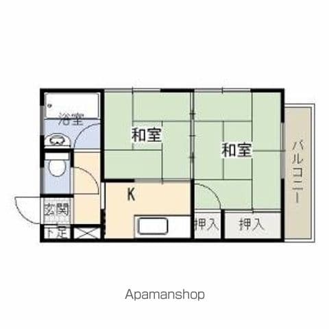 東谷山Nビルの間取り写真