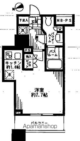 シティタワー横濱の間取り写真