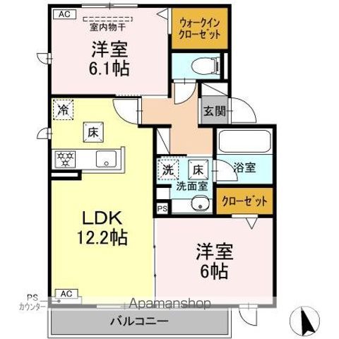ルビーロマンの間取り写真