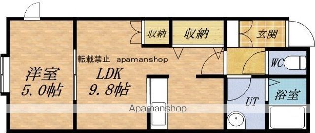 ヴィアスの間取り写真