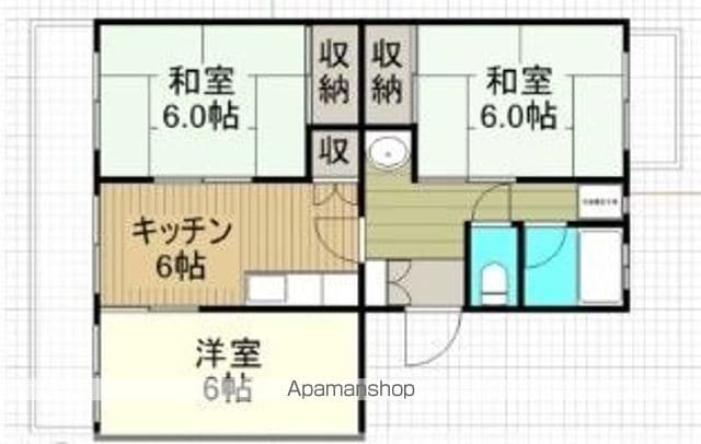 木原マンションの間取り写真