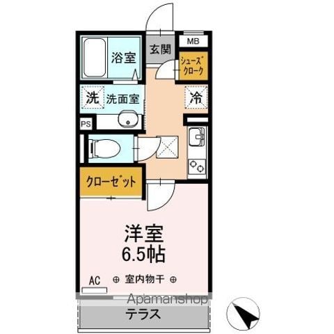 レフィナードの間取り写真