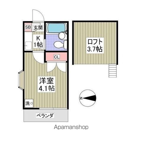 ロゼリアの間取り写真