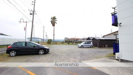 ブルーハイツ３[1K/22.2m2]の駐車場