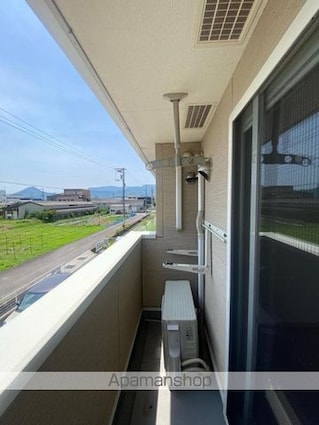 ベル・メゾン鶴市Ａ[2LDK/57.58m2]のバルコニー